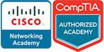 CISCO and CompTIA logos
