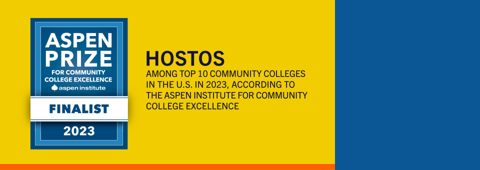 Hostos named a 10 Ten Community College by Aspen Institute