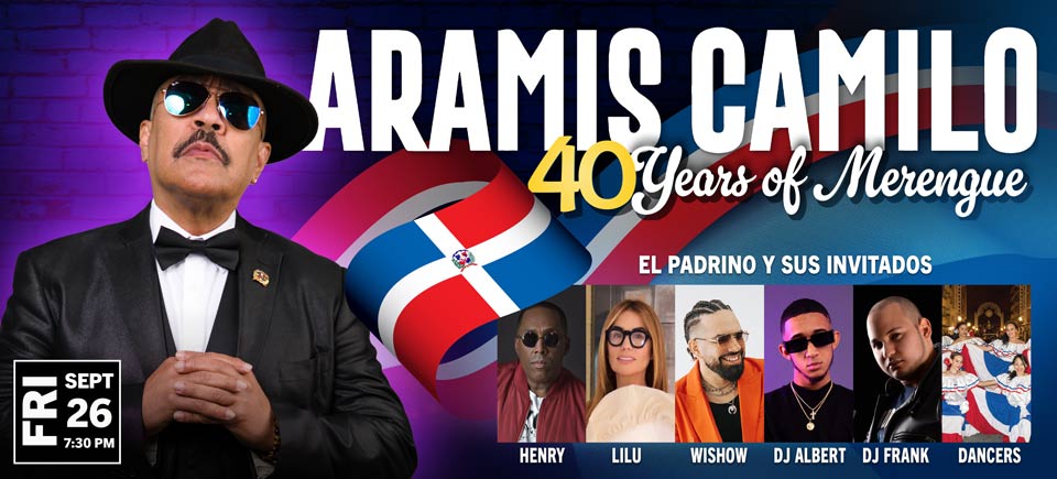 Aramis Camilo 40 Years of Merengue