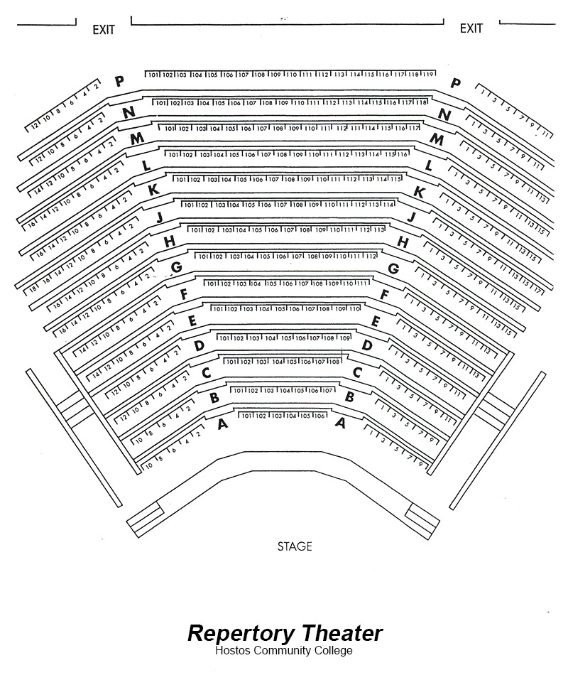 Repertory Theater Seating Chart