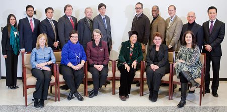 Participants in Hostos Foundation board.