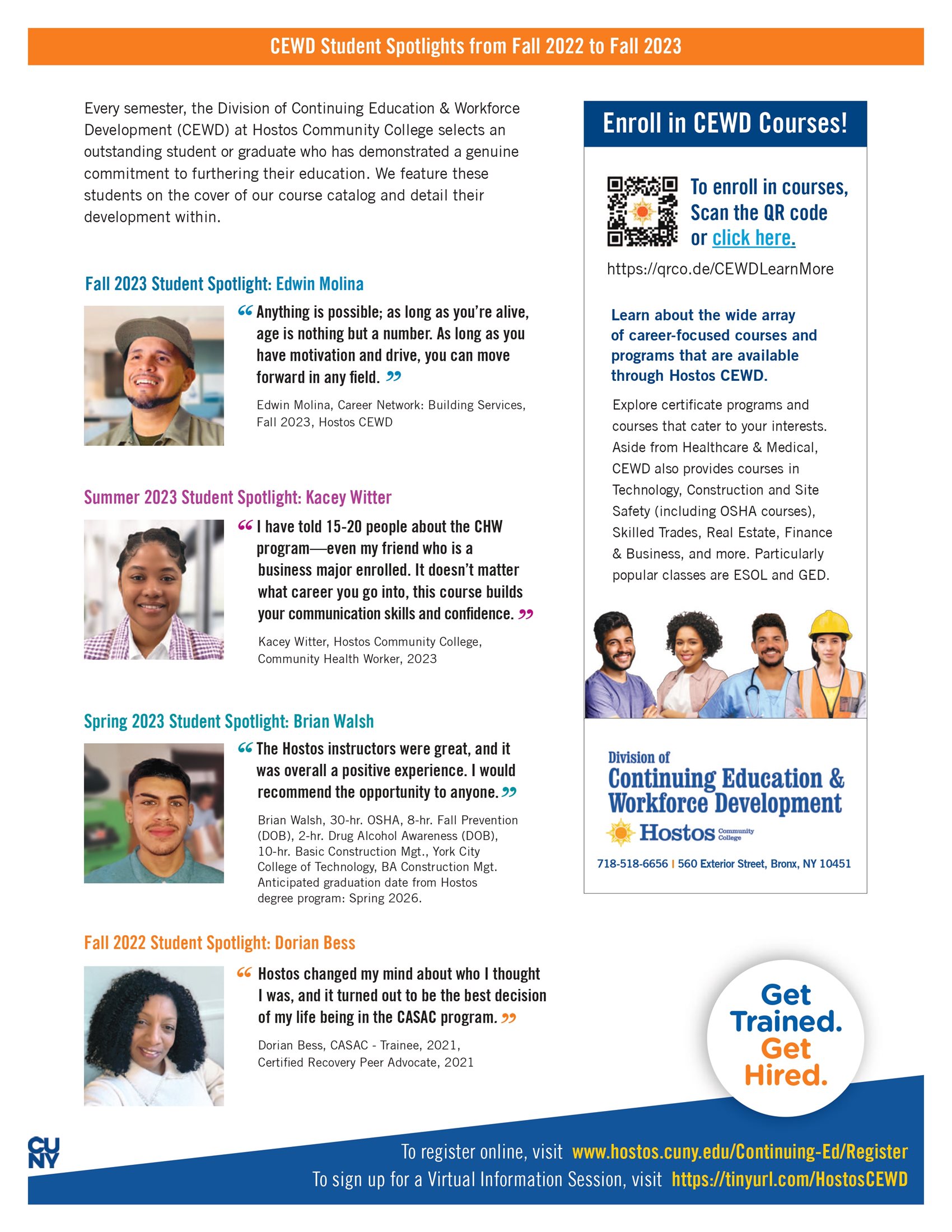 Brochures - Hostos Community College