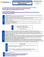 Public Interest & Administration Tip Sheet