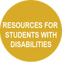 Resources for students with Disabilities button