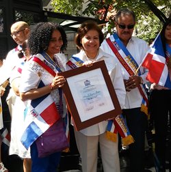 Associate Dean García Reyes Honored At Dominican Day Parade