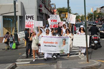 Supports 15th Annual NYC Gladys Ricart and Victims of Domestic Violence Memorial Walk
