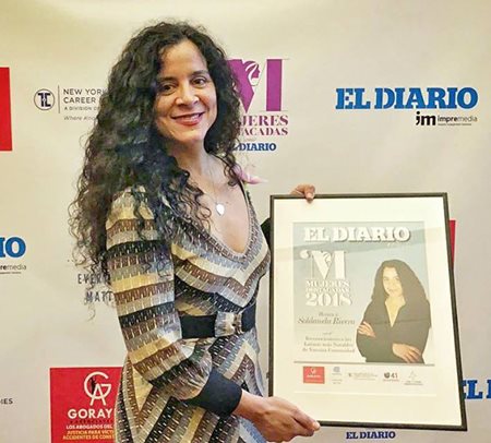 soldanela receiving el diario reward