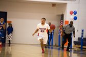 Hostos basketball player Shane Neal