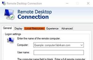 Step 3 snip image for How to Enable Video on Remote Desktop Connection on a Windows PC