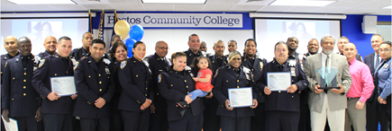 participants and honorees. Group gathered.